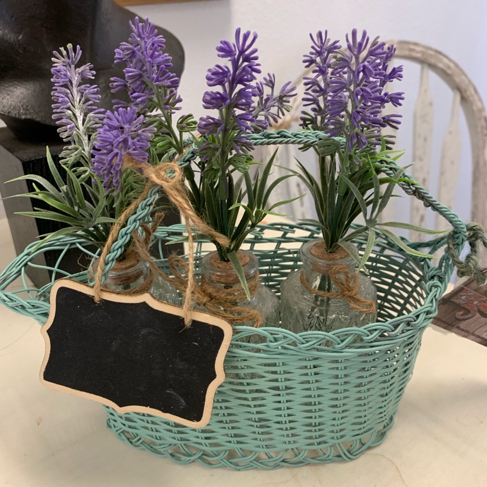 RUSTED HINGE metal basket 🧺 💐